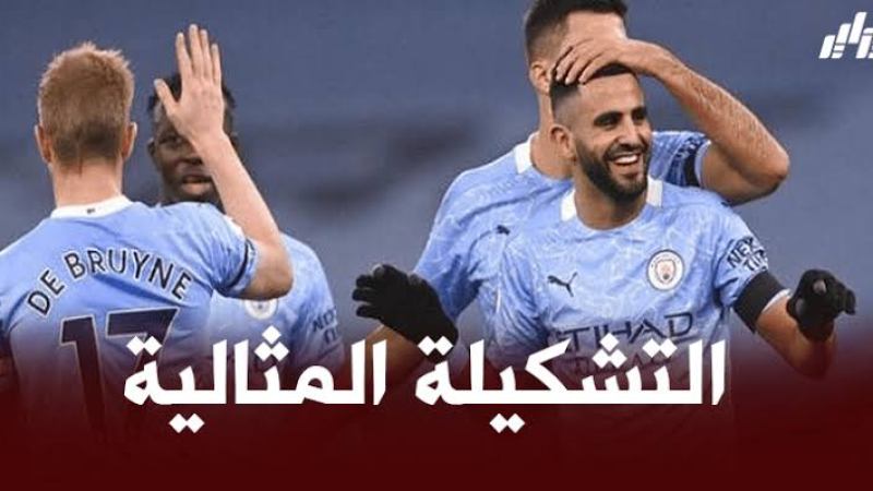 رياض محرز في التشكيلة المثالية لنصف نهائي دوري أبطال أوروبا