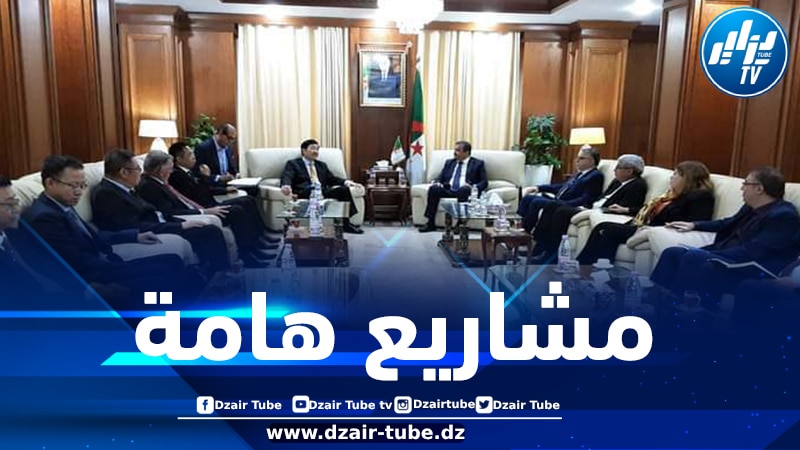 عرقاب يستقبل الرؤساء المدراء العامون لشركتي “تيرامين” الأسترالية و”سينوستيل” الصينية