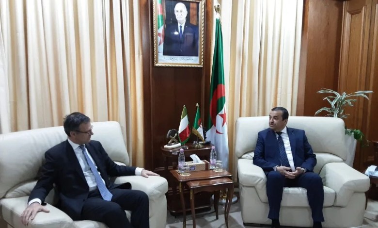 Minister Arkab Meets with Italian Plan Delegate for Africa