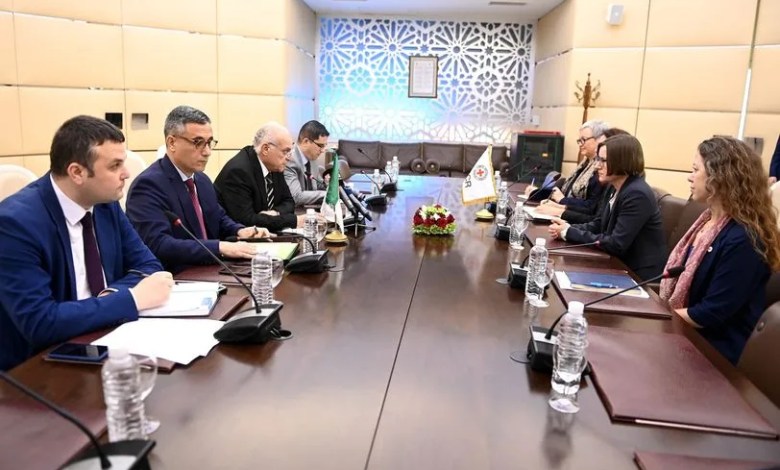 Minister Attaf Meets with ICRC President
