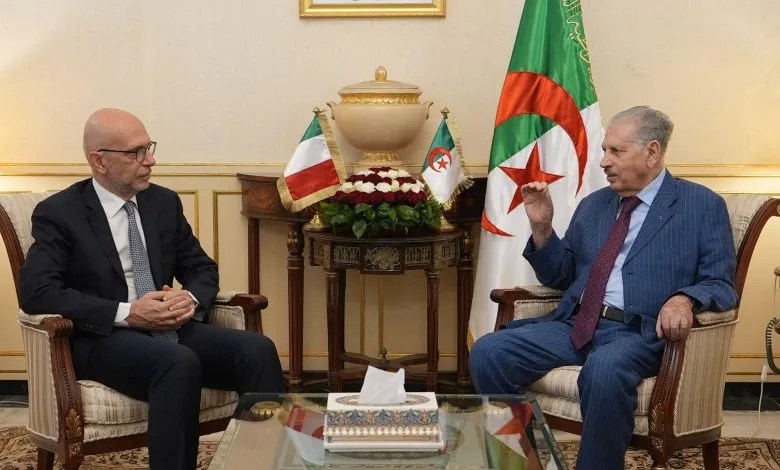 Algerian Speaker Goudjil Meets with Italian Ambassador in Algiers: Exchange of Views on Regional, International Situation