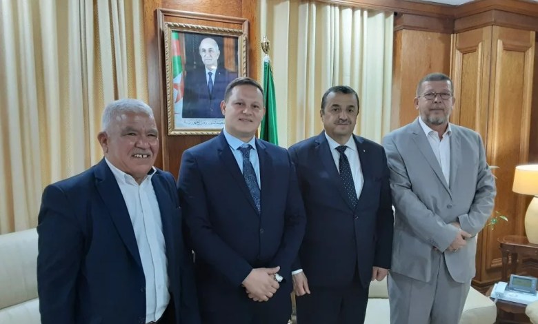 Energy Minister Arkab Holds Talks with Algerian Federation of Minerals, Mines, and Stone Industry Delegation: Focus on Enhancing Marble Mines Valorization