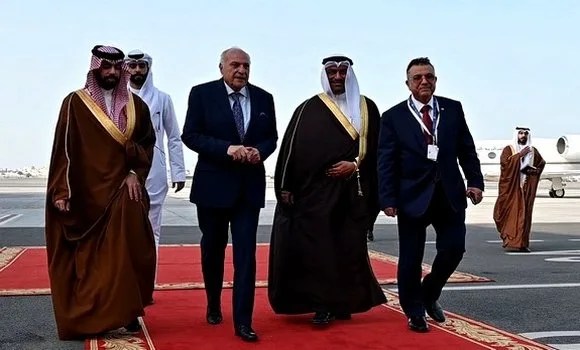 Minister Attaf in Bahrain for Preparatory Meeting of Arab Summit