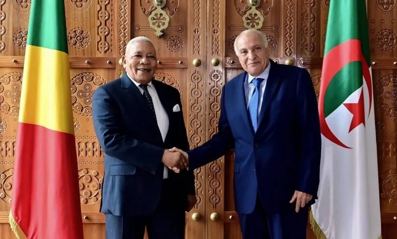 Strengthening Bilateral Relations: Algerian FM Attaf Meets President of Congo's National Assembly