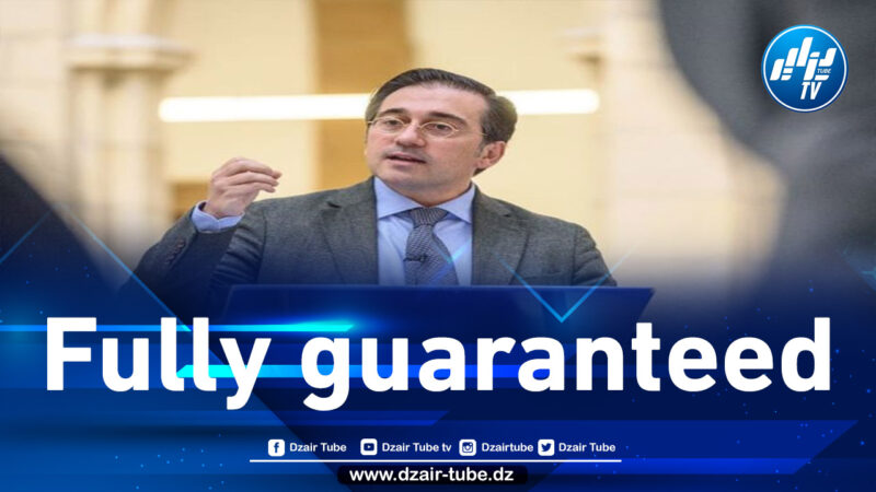 José Manuel Albares, Spanish Foreign Minister: “The supply of Algerian gas is totally guaranteed”