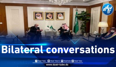 Lamamra holds a session of talks with his Saudi counterpart