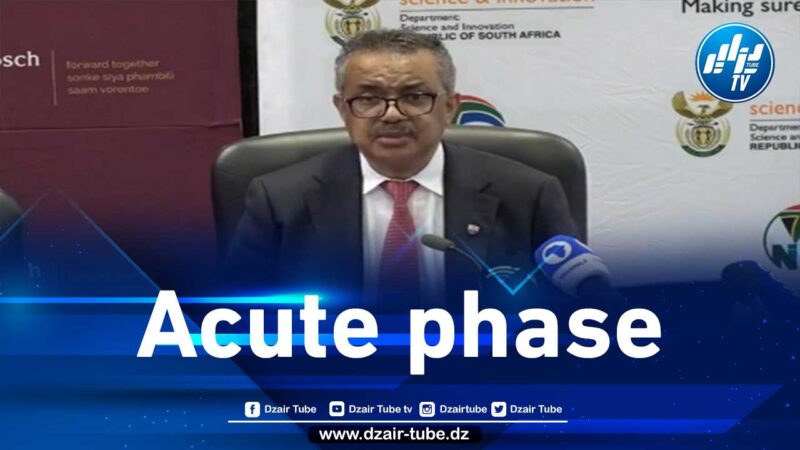 WHO: possible end of the pandemic’s”acute phase” of Covid in 2022