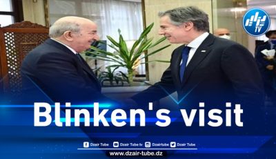 Blinken’s talks in Algiers have taken place in a “cordial and constructive” atmosphere