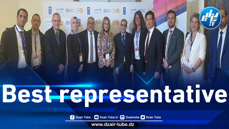 Saida Neghza represents Algeria at the “Learning to Earning” summit in Amman, Jordan