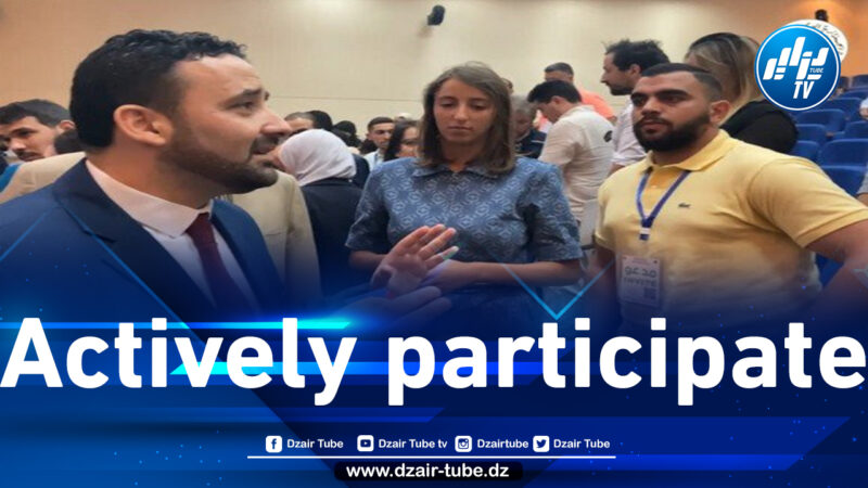 Diafat receives young people from the Algerian community established in France