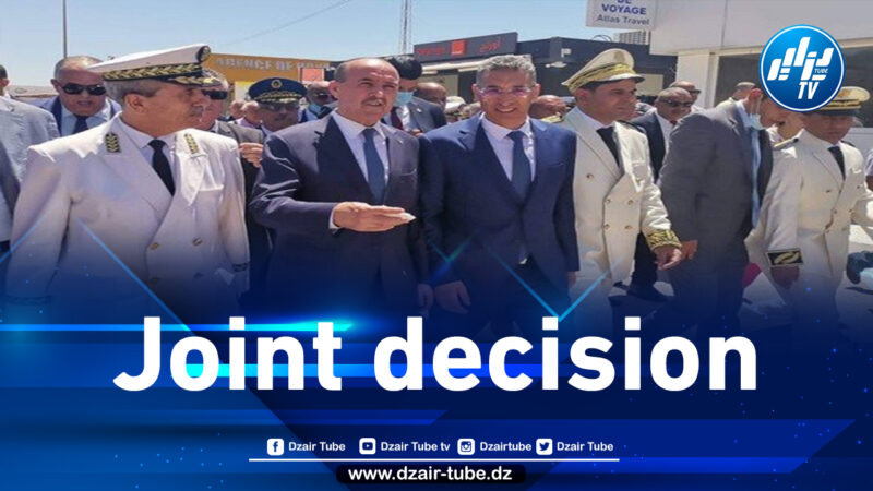 Reopening of the Algerian-Tunisian borders: Beldjoud meets his Tunisian counterpart in El Tarf