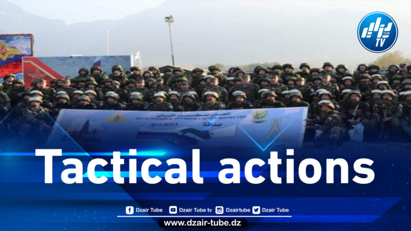 The last of which is “Desert Shield”.. What do you know about the military maneuvers between Russia and Algeria?