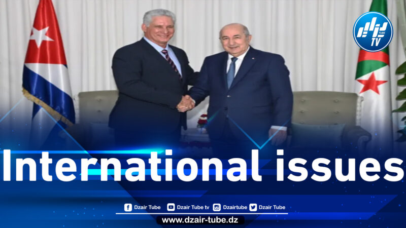 Algeria-Cuba, model of friendship, solidarity: Highlights of Cuban President’s official visit to Algeria, Pt. Tebboune’s pledge to support Cubans under blockade
