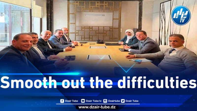 Parliamentary conference on climate change: the Algerian delegation receives its Egyptian counterpart