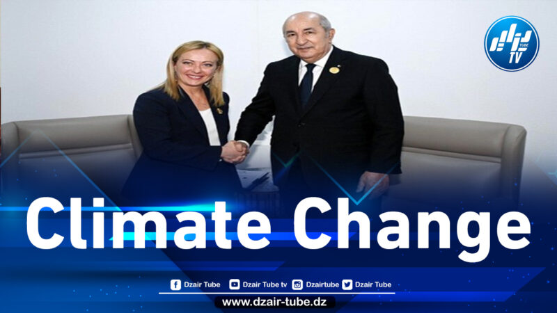 President Tebboune receives the Italian President of the Council of Ministers