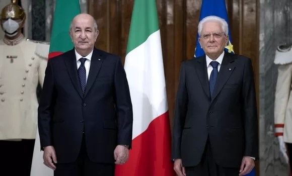 President Tebboune voices on strategic relations with Italy