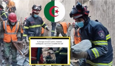 American newspaper “The Washington Post” praises Algerian civil protection units, dubbing them as “heroes”