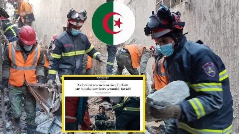 American newspaper “The Washington Post” praises Algerian civil protection units, dubbing them as “heroes”