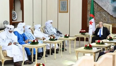 President Tebboune receives presidents, representatives of Malian political movements