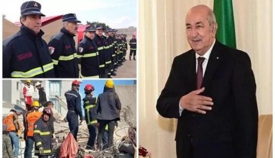Syria, Turkey earthquake: President Tebboune hails Civil Protection units for tireless efforts in rescuing disaster victims