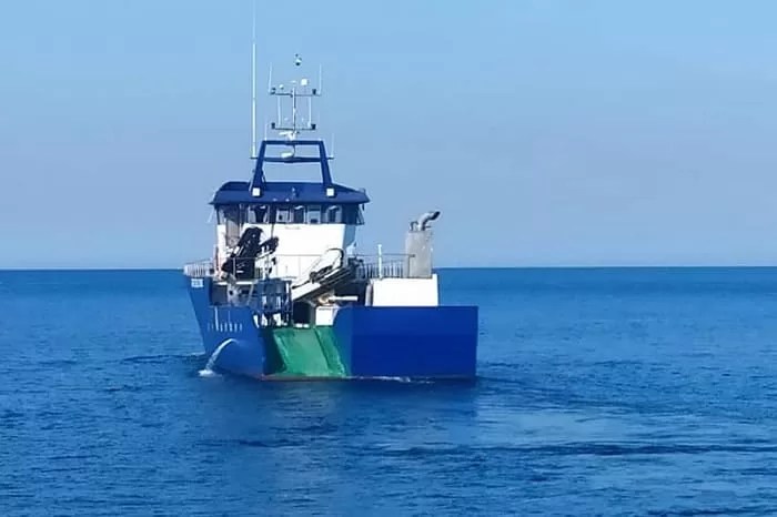 3rd deep-sea fishing boat, manufactured by Algerian company CORENAV, received, 02 new similar vessels under construction