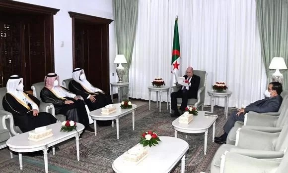 President Tebboune receives special envoy of Qatar’s Emir