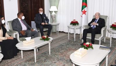 Received by President Tebboune: Zwelivelile Mandela aspires to open direct airline linking both revolutionary countries