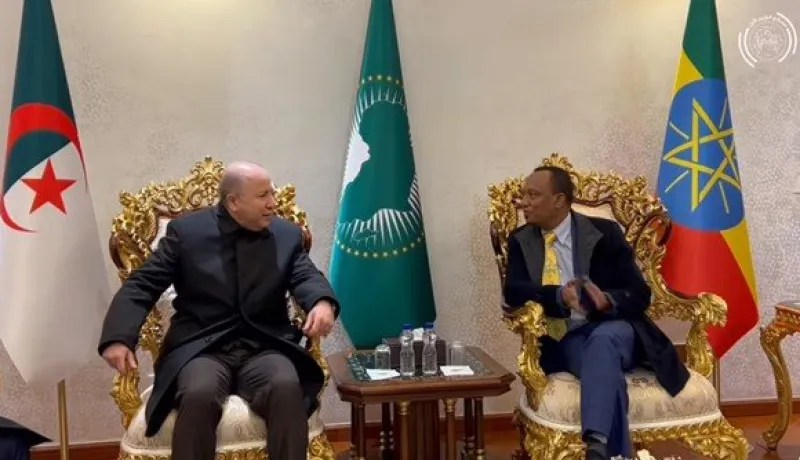 Algerian Premier in Addis Ababa to participate in 36th Summit of AU Heads of State, Government