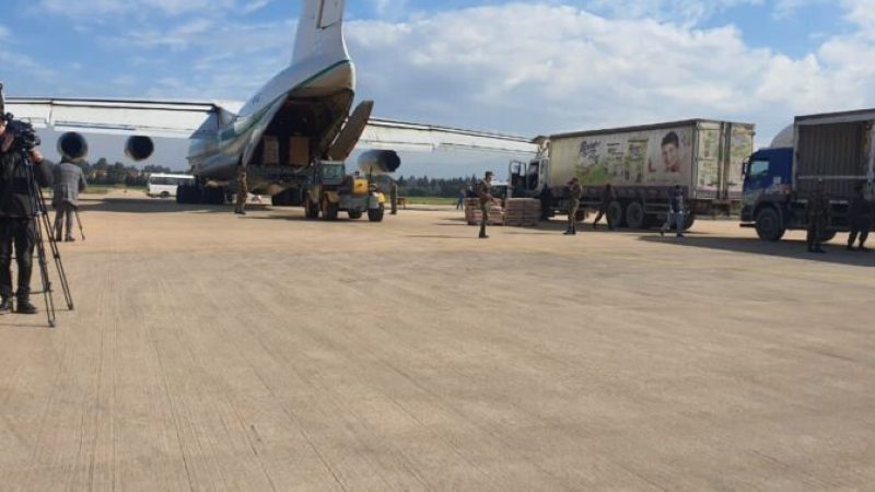 Solidarity Action: Algerian Red Crescent provides new humanitarian aid to Syria