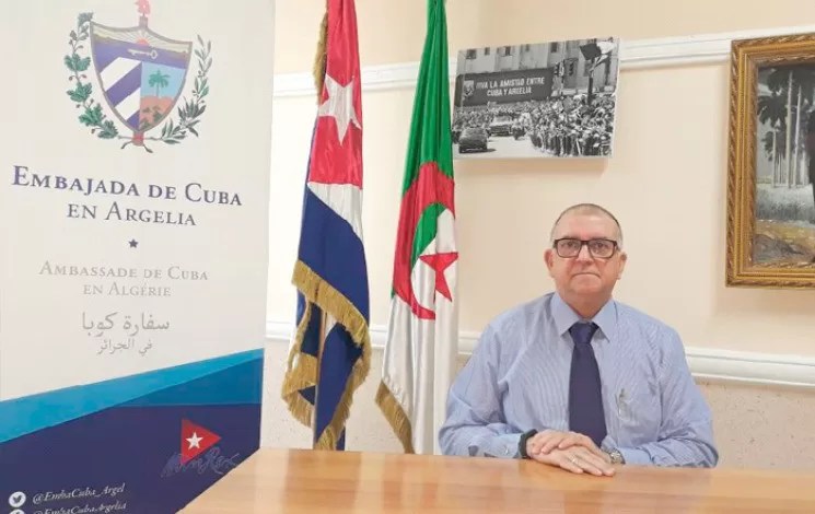 Imbued with revolutionary doctrine anchored in Cuba, Algeria, Ambassador Armando Vergara Bueno conducts active policy to further enhance ties