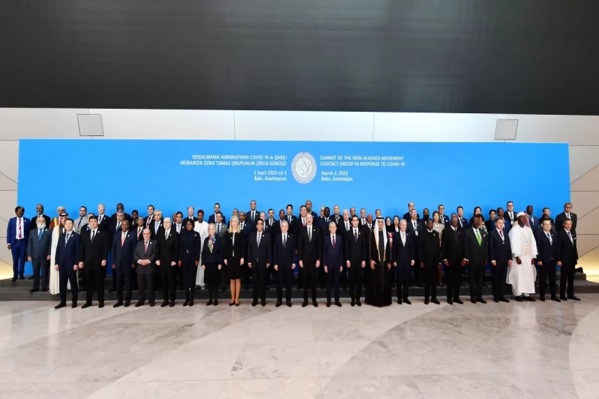 NAM Contact Group Summit-Level Meeting opens in Baku with Algerian Premier in attendance