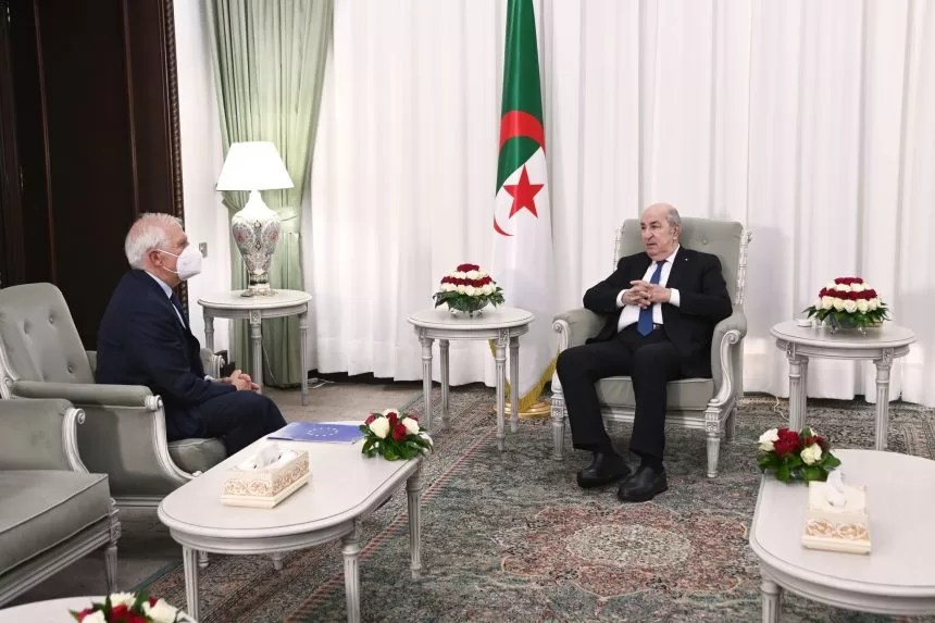 President Tebboune receives High Representative of EU for Foreign Affairs, Security Policy Josep Borrell Fontelles