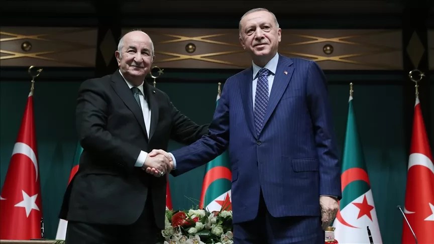 Turkish President Erdogan thanks Algeria, tackles steps to enhance ties