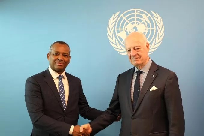 Western Sahara: Representative of Polisario Front at UN holds consultations with Staffan de Mistura in New York