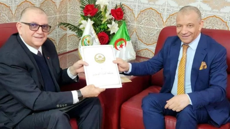 Cuban Ambassador to Algeria invites President of El Binaa Movement to visit Cuba