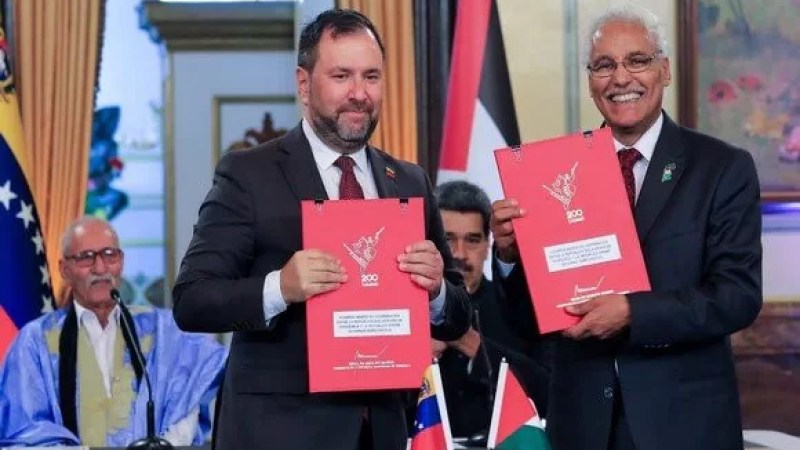 Western Sahara-Venezuela: 11 cooperation agreements inked in different sectors