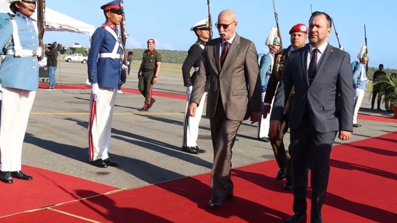 Saharawi President Ghali begins state visit to Venezuela