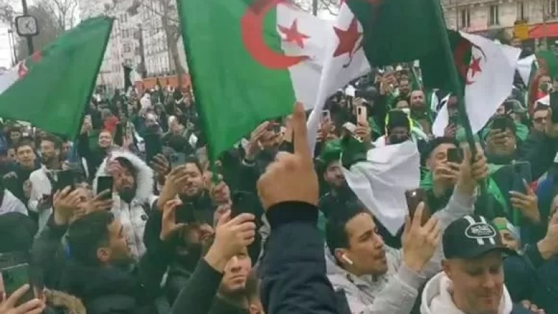 Victory Day: Members of Algerian community established in France express attachment to homeland, castigate henchmen, traitors