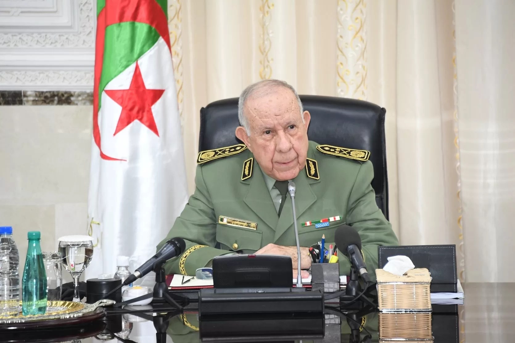 Algerian Army Chief Chanegriha: “Algeria is targeted by hostile attempts aimed at sapping its stability, security”