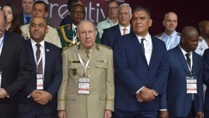 Algerian Army Chief Chanegriha received by Brazilian Minister of Defense