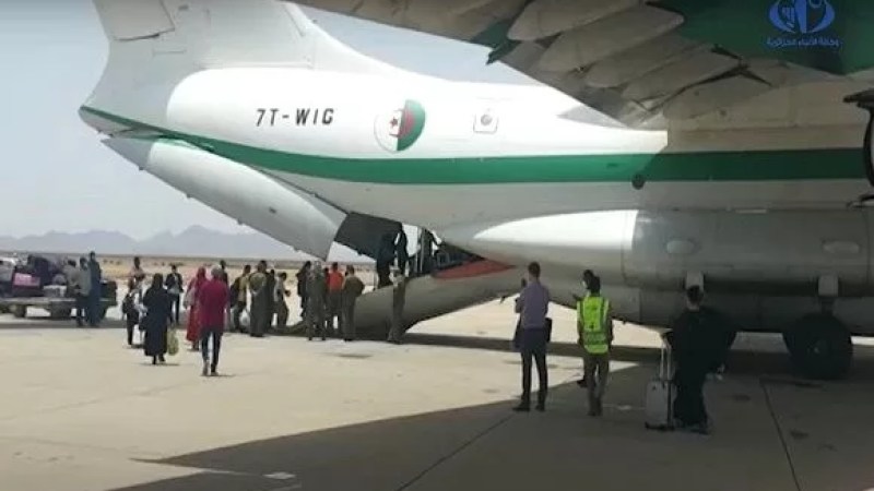 Evacuation operation of Algerians established in Sudan begins