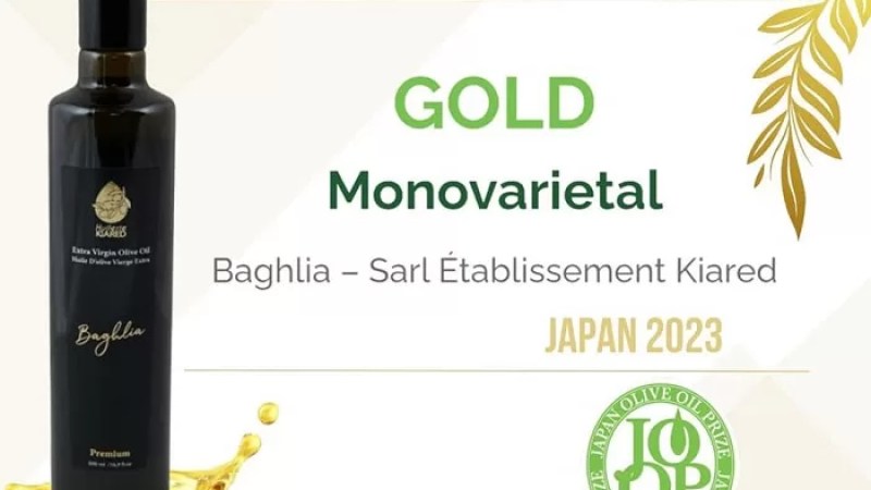 Olive oil: Two Algerian brands awarded in Japan