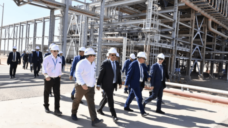 Sonatrach: Energy Minister inspects production facilities in Hassi Berkine, Tin Fouyé Tabankort