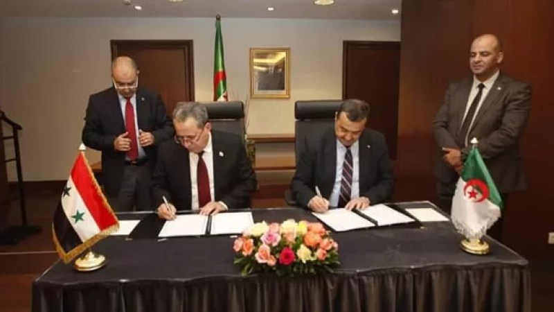 Algeria, Syria ink minutes of meetings in field of energy, mines