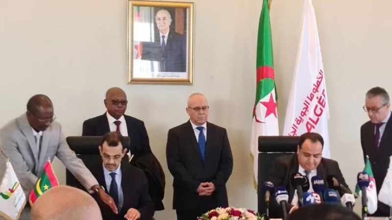 Air transport: Air Algérie, Mauritania Airlines ink MoU