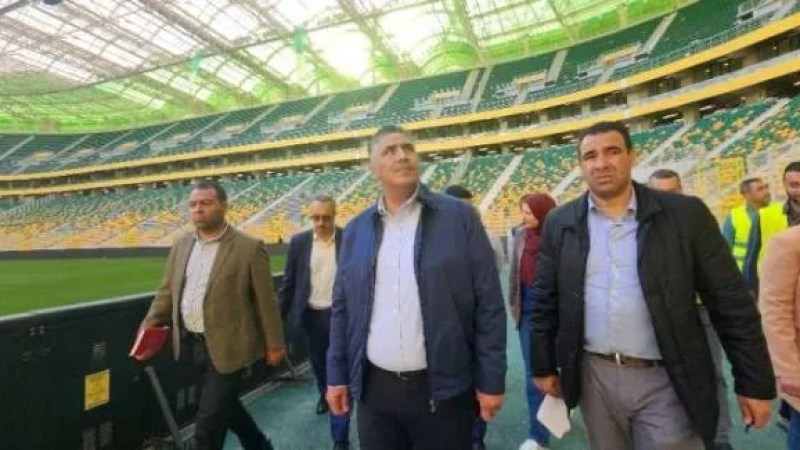 In anticipation of test match: Housing Minister inspects new Tizi-Ouzou stadium -Photos