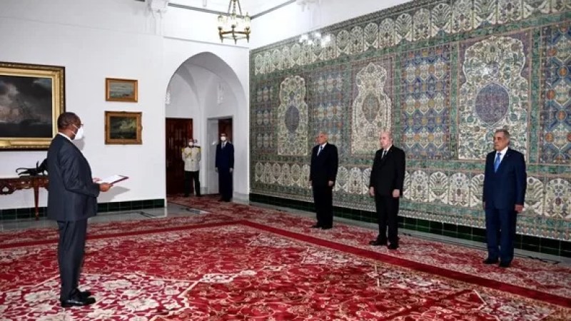 President Tebboune accredits four new ambassadors in Algeria
