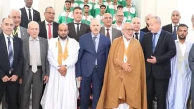 Diplomacy at its finest: Council of Nation’ Speaker receives Sahrawi official, sports delegation
