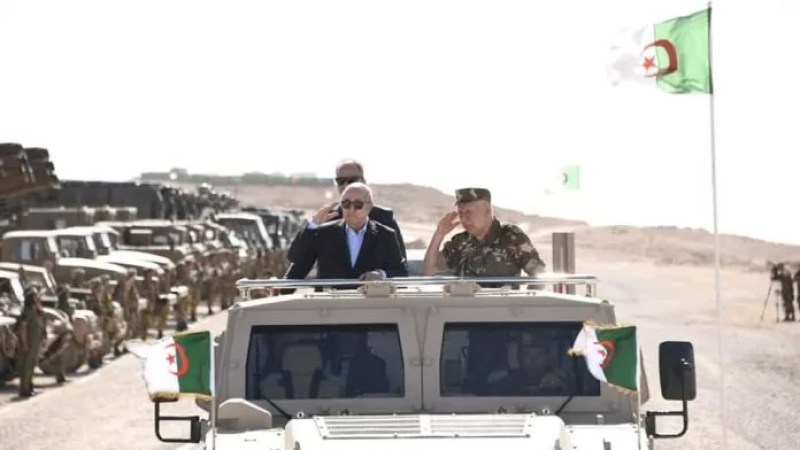 President Tebboune Congratulates Algerian Army for Successful Tactical Exercise with Live Ammunition