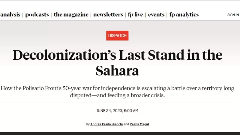 Unveiling the Saharawi Conflict: A Deep Dive into Polisario Fighters and Refugee Plight, Explored by an American Magazine